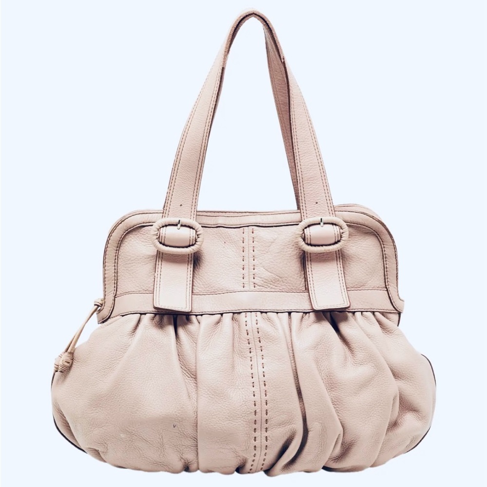 Cole Haan‎ 100% Letaher Cream Shoulder Bag